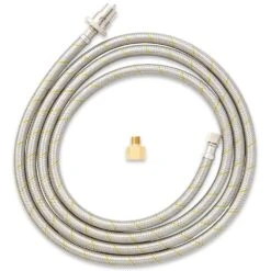 Bayonet To 1/4" BSP / 3/8" BSP Female Braided Gas Hose