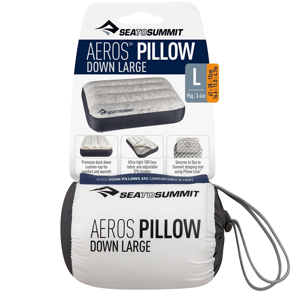 Sea To Summit Aeros Down Pillow Large 14 Sea To Summit Aeros Down Pillow Large - Image 12