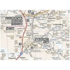 Hema Great Desert Tracks Western Sheet 9th Edition -Outdoor Camping Shop 1278028 great desert tracks western sheet 9th edt