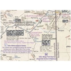 Hema Great Desert Tracks Central Sheet 9th Edition -Outdoor Camping Shop 1278033 great desert tracks series central sheet 9th edt