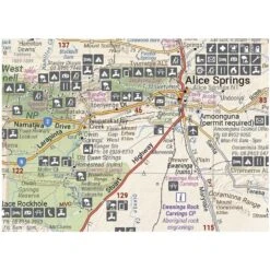 Hema Great Desert Tracks Simpson Desert Sheet 9th Edition 9 Hema Great Desert Tracks Simpson Desert Sheet 9th Edition -Outdoor Camping Shop 1278037 great desert tracks simpson sheet 9th edt