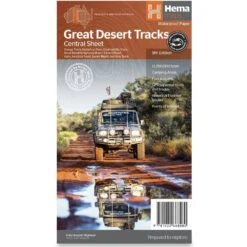 Hema Great Desert Tracks Map Pack 9th Edition -Outdoor Camping Shop 1278045 great desert tracks series map pack 9th edt