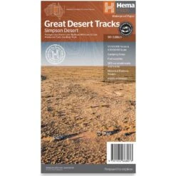 Hema Great Desert Tracks Map Pack 9th Edition -Outdoor Camping Shop 1278046 great desert tracks series map pack 9th edt