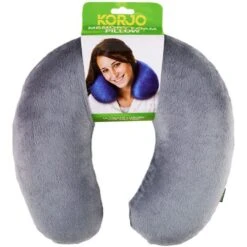 Memory Foam Neck Pillow 7 Memory Foam Neck Pillow -Outdoor Camping Shop 1278557 memory foam pillow grey