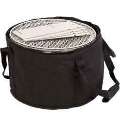 Packable Firepit & BBQ 360mm Diameter -Outdoor Camping Shop 1278784 charmate round fire pit bbq